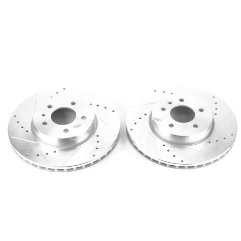 Power Stop 13-18 Cadillac ATS Front Evolution Drilled & Slotted Rotors - Pair thumbnail 2