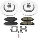 Power Stop 15-19 Ford Mustang Front Z17 Evolution Geomet Coated Brake Kit thumbnail 1