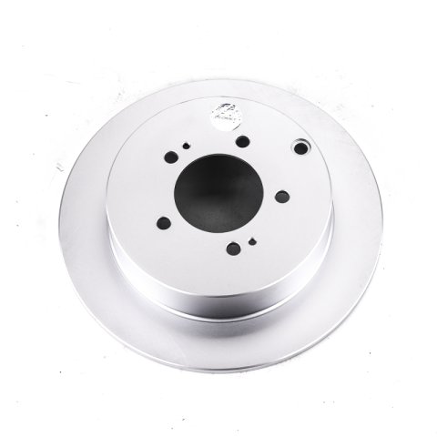 Power Stop 09-15 Mitsubishi Lancer Rear Evolution Geomet Coated Rotor thumbnail 2
