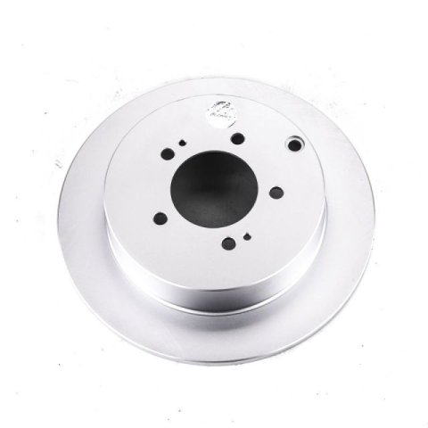 Power Stop 09-15 Mitsubishi Lancer Rear Evolution Geomet Coated Rotor thumbnail 3