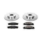 Power Stop 08-11 Ford Focus Front Z23 Evolution Sport Brake Kit thumbnail 1