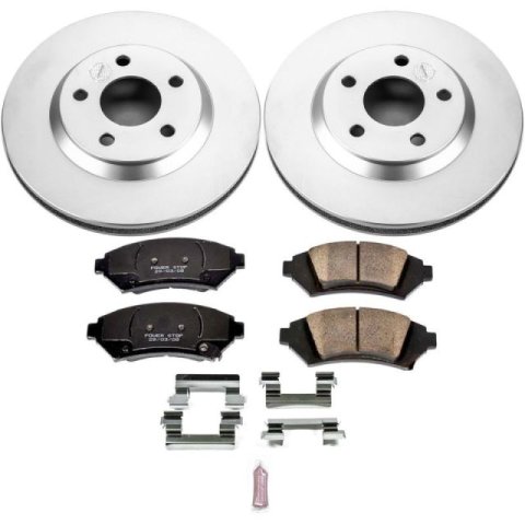 Power Stop 2005 Buick LeSabre Front Z17 Evolution Geomet Coated Brake Kit thumbnail 1