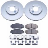 Power Stop 99-04 Acura RL Front Z17 Evolution Geomet Coated Brake Kit thumbnail 1