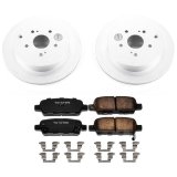 Power Stop 09-13 Suzuki Grand Vitara Rear Z17 Evolution Geomet Coated Brake Kit thumbnail 1