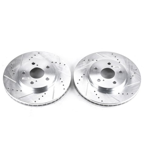 Power Stop 2002 Lexus ES300 Front Evolution Drilled & Slotted Rotors - Pair thumbnail 1