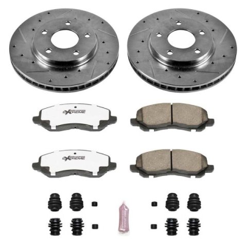 Power Stop 07-12 Dodge Caliber Front Z26 Street Warrior Brake Kit thumbnail 1