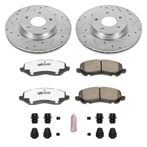 Power Stop 11-14 Chrysler 200 Front Z26 Street Warrior Brake Kit thumbnail 3