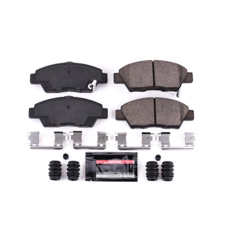 Power Stop 11-15 Honda CR-Z Front Z23 Evolution Sport Brake Pads w/Hardware thumbnail 1