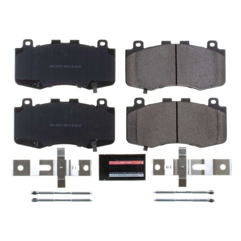 Power Stop 18-19 Jeep Grand Cherokee Front Z23 Evolution Sport Brake Pads w/Hardware thumbnail 2