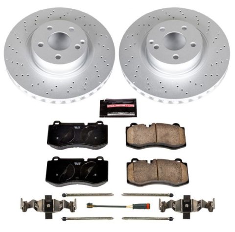 Power Stop 07-08 Mercedes-Benz CL550 Front Z23 Evolution Sport Coated Brake Kit thumbnail 1