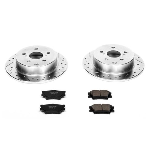 Power Stop 09-10 Pontiac Vibe Rear Z23 Evolution Sport Brake Kit thumbnail 1