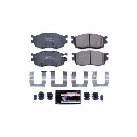 Power Stop 06-11 Hyundai Accent Front Z23 Evolution Sport Brake Pads w/Hardware thumbnail 1