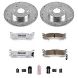 Power Stop 97-03 Ford Escort Rear Z26 Street Warrior Brake Kit thumbnail 1