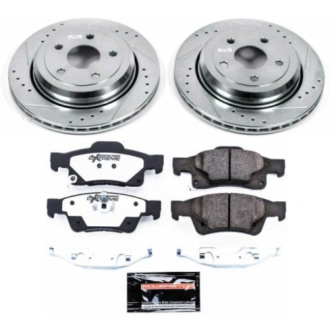 Power Stop 11-19 Dodge Durango Rear Z36 Truck & Tow Brake Kit thumbnail 2