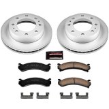 Power Stop 02-04 Chevrolet Avalanche 2500 Front Z17 Evolution Geomet Coated Brake Kit thumbnail 1