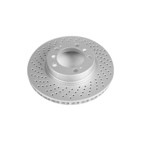 Power Stop 99-08 Porsche 911 Front Left Evolution High Carbon Geomet Coated Rotor thumbnail 2
