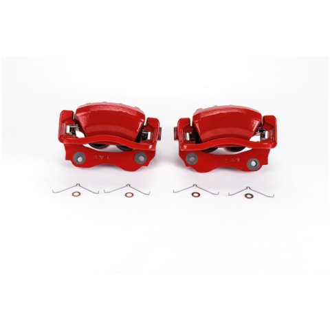 Power Stop 01-05 Lexus IS300 Front Red Calipers w/Brackets - Pair thumbnail 7