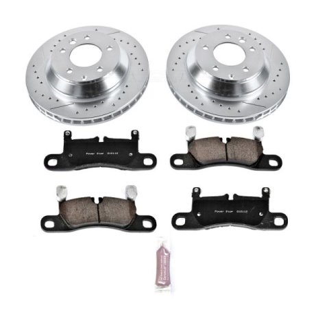 Power Stop 11-18 Porsche Cayenne Rear Z23 Evolution Sport Brake Kit thumbnail 2