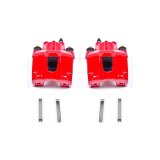 Power Stop 06-10 Jeep Commander Rear Red Calipers w/o Brackets - Pair thumbnail 2