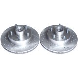 Power Stop 95-97 Ford Ranger Front Evolution Drilled & Slotted Rotors - Pair thumbnail 1