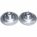 Power Stop 95-97 Ford Ranger Front Evolution Drilled & Slotted Rotors - Pair thumbnail 2