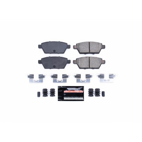 Power Stop 06-12 Ford Fusion Rear Z23 Evolution Sport Brake Pads w/Hardware thumbnail 1