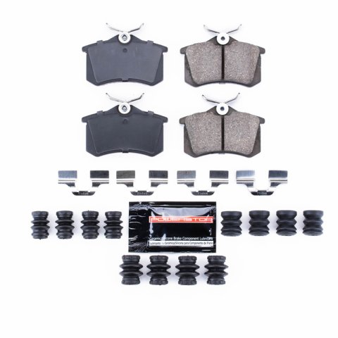 Power Stop 10-13 Audi A3 Rear Z23 Evolution Sport Brake Pads w/Hardware thumbnail 1
