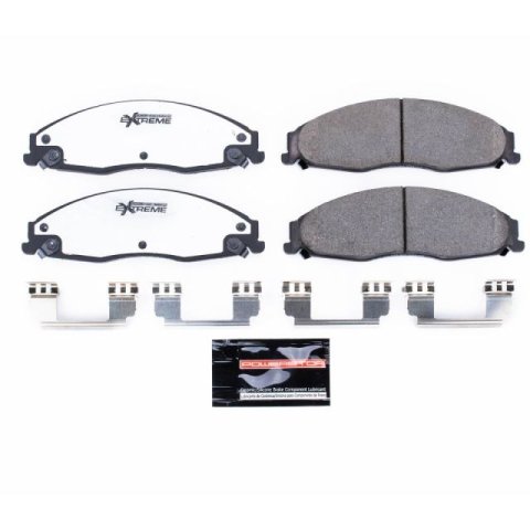 Power Stop 03-07 Cadillac CTS Front Z26 Extreme Street Brake Pads w/Hardware thumbnail 2