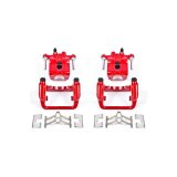Power Stop 99-04 Acura RL Rear Red Calipers w/Brackets - Pair thumbnail 2
