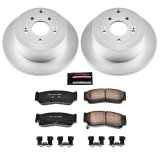 Power Stop 07-09 Hyundai Santa Fe Rear Z17 Evolution Geomet Coated Brake Kit thumbnail 1