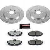 Power Stop 13-14 Ford Mustang Rear Z26 Street Warrior Brake Kit thumbnail 1