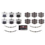 Power Stop 06-13 Chevrolet Corvette Front Z26 Extreme Street Brake Pads w/Hardware thumbnail 1