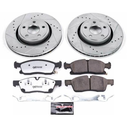 Power Stop 16-19 Jeep Grand Cherokee Front Z36 Truck & Tow Brake Kit thumbnail 1