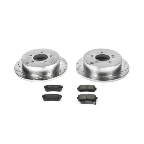 Power Stop 10-15 Hyundai Tucson Rear Z23 Evolution Sport Brake Kit thumbnail 1