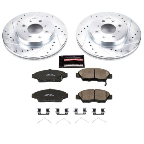 Power Stop 15-19 Honda Fit Front Z23 Evolution Sport Brake Kit thumbnail 1
