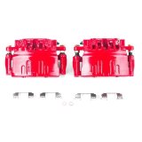 Power Stop 03-07 Cadillac CTS Front Red Calipers w/Brackets - Pair thumbnail 2
