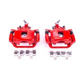 Power Stop 12-18 Dodge Journey Rear Red Calipers w/Brackets - Pair thumbnail 1
