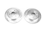Power Stop 17-18 Nissan Titan Rear Evolution Drilled & Slotted Rotors - Pair thumbnail 2