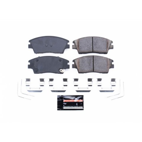 Power Stop 17-19 Hyundai Elantra Front Z23 Evolution Sport Brake Pads w/Hardware thumbnail 1