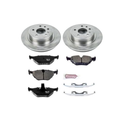 Power Stop 99-10 Saab 9-5 Rear Autospecialty Brake Kit thumbnail 1
