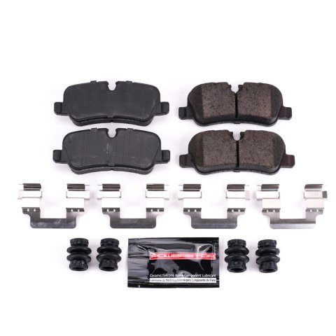 Power Stop 05-09 Land Rover LR3 Rear Z23 Evolution Sport Brake Pads w/Hardware thumbnail 1