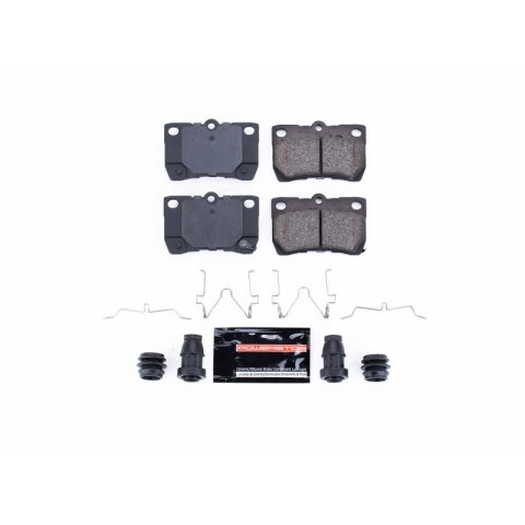 Power Stop 2006 Lexus GS300 Rear Z23 Evolution Sport Brake Pads w/Hardware thumbnail 1