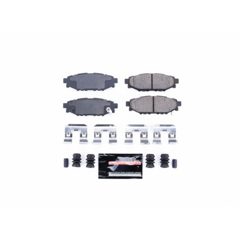 Power Stop 13-16 Subaru BRZ Rear Z23 Evolution Sport Brake Pads w/Hardware thumbnail 1