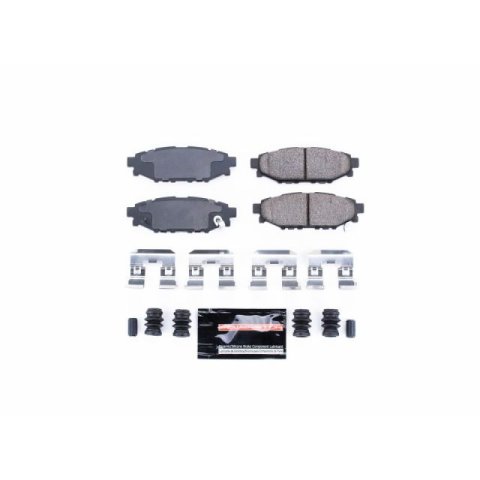 Power Stop 13-16 Subaru BRZ Rear Z23 Evolution Sport Brake Pads w/Hardware thumbnail 2