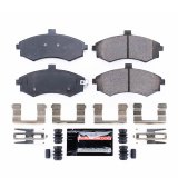 Power Stop 02-05 Hyundai Elantra Front Z23 Evolution Sport Brake Pads w/Hardware thumbnail 1