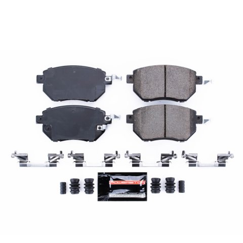 Power Stop 03-06 Infiniti FX35 Front Z23 Evolution Sport Brake Pads w/Hardware thumbnail 1