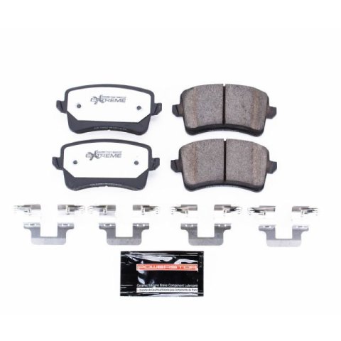 Power Stop 10-16 Audi A4 Rear Z26 Extreme Street Brake Pads w/Hardware thumbnail 2