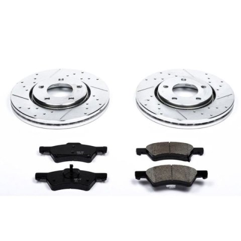 Power Stop 03-04 Dodge Caravan Front Z23 Evolution Sport Brake Kit thumbnail 1