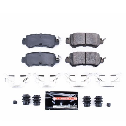 Power Stop 16-18 Mazda CX-3 Rear Z23 Evolution Sport Brake Pads w/Hardware thumbnail 1