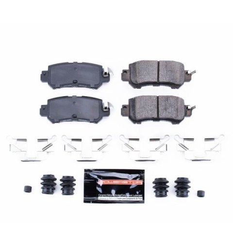 Power Stop 16-18 Mazda CX-3 Rear Z23 Evolution Sport Brake Pads w/Hardware thumbnail 2